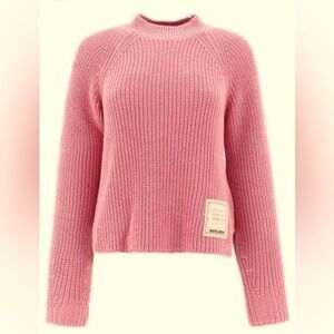 Woolrich Made in Italy Natural Dyeing for Conscious Living Mock Neck Pullover